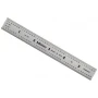 Mitutoyo 182-103 Series 182 Wide Rigid Steel Ruler, 6