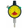 Mitutoyo 1929AB Series 1 Compact One Revolution Dial Indicator with flat back, 0 to 1 mm, metric