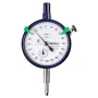 Mitutoyo 2119AB-10 Series 2 Standard Dial Indicator with flat back, 5 mm, metric