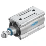 Festo ISO 15552 Double Acting Pneumatic Cylinder 80-40mm - Magnetic - Damping, DSBC-80-40-PPSA-N3