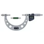 Mitutoyo 324-354-30 Series 324 Interchangeable Ball Anvil-Spindle Gear Tooth Micrometer, 3 to 4