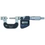 Mitutoyo 326-251-30 Series 326 Digimatic Interchangeable-Tip Screw-Thread Micrometer, 0 to 25 mm, Metric
