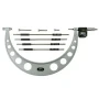 Mitutoyo 340-520 Series 340 Digimatic Outside Micrometer with Interchangeable Anvils, 300 to 400 mm, Metric
