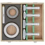 Mitutoyo 368-919 Series 368 Mechanical Holtest Three-Point Internal Micrometer Kit, 2 to 4