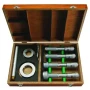 Mitutoyo 368-996 Holtest Type II 3-Point Internal Micrometer Set, 0.8-2