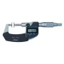 Mitutoyo 369-250-30 Series 369 Digimatic Disk Micrometer with Non-Rotating Spindle, 0 to 25 mm