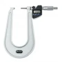 Mitutoyo 389-252-30 Series 389 Sheet Metal Digital Micrometer, 165 mm Throat