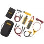 Fluke 393-IRR-PVLEAD Solar Kit with True RMS solar clamp meter, irradiance meter and MC4 test leads, 1500 V