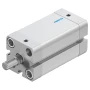 Festo ISO 21287 Double Acting Pneumatic Compact Cylinder 25-40mm - Magnetic- Male Thread, ADN-25-40-A-P-A