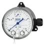 Wika Differential Pressure Gauge With Micro Switches, DPGS40TA, With Integrated Working Pressure Indication (Delta-Comb), With Component Testing