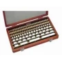 Mitutoyo 516-337-30 Metric Gauge Block Rectangular Ceramic Set, grade 00, JIS
