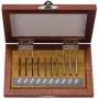 Mitutoyo 516-902-26 Rectangular Gauge Block Kit, 81 pieces, steel