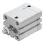 Festo ISO 21287 Double Acting Pneumatic Compact Cylinder 40-35mm - Magnetic- Male Thread, ADN-40-35-A-P-A