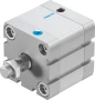 Festo ISO 21287 Single Acting Pneumatic Compact Cylinder 50-25mm - Magnetic- Male Thread, AEN-50-25-A-P-A