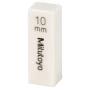 Mitutoyo 613671-551 Metric Rectangular CERA Gauge Block, 10 mm, grade 2