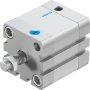 Festo ISO 21287 Single Acting Pneumatic Compact Cylinder 40-20mm - Magnetic, AEN-40-20-I-P-A