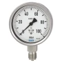 WIKA Capsule Pressure Gauge Model 632.50.100, Stainless Steel, Dial Size 100 mm / 4