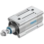 Festo ISO 15552 Double Acting Pneumatic Cylinder 80-50mm - Magnetic - Damping, DSBC-80-50-PPSA-N3