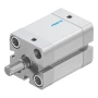 Festo ISO 21287 Double Acting Pneumatic Compact Cylinder 25-25mm - Magnetic- Male Thread, ADN-25-25-A-P-A