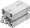 Festo ISO 21287 Single Acting Pneumatic Compact Cylinder 25-25mm - Magnetic, AEN-25-25-I-P-A