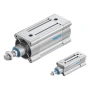 Festo ISO 15552 Double Acting Pneumatic Cylinder 63-300mm - Magnetic - Damping - Male Threaded - Double Rod,&nbsp;DSBC-63-300-T-PPSA-N3