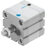 Festo ISO 21287 Single Acting Pneumatic Compact Cylinder 80-25mm - Magnetic- Male Thread, AEN-80-25-A-P-A