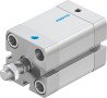 Festo ISO 21287 Single Acting Pneumatic Compact Cylinder 25-20mm - Magnetic, AEN-25-20-I-P-A