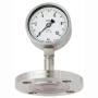 Wika Pressure Gauge Per En 837-1 With Mounted Diaphragm Seal, DSS27M, With Flange Connection, Flush Diaphragm