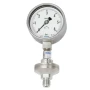Wika Pressure Gauge Per En 837-1 With Mounted Diaphragm Seal, DSS34M, With Threaded Connection, Welded Design