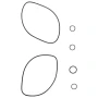 Grundfos O-Ring Kit FXM for CR/CRI/CRN 1,3 Series Pumps, 96463944