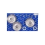 Grundfos Wear Parts Kit, Bronze Bearing, 15-22 Stages, for CR/CRI/CRN 10 Series Pumps, 96511926