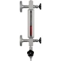 Wika Glass level gauge For direct indication of levels, LGG, -196 ... +374 °C, Vacuum to 250 bar