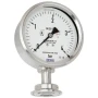 Wika Diaphragm Pressure Gauge, flush, PG43SA-S, For sanitary applications, NS 100