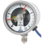 Wika Bourdon Tube Pressure Gauge With Switch Contacts, PGS23.063, For The Process Industry, Ns 63 [2 ½