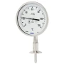 Wika Bimetal Thermometer, TG58SA, For Sanitary Applications
