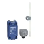Telemecanique XCKJ Series Lever Limit switch with Thermoplastic Round Rod Lever 6 mm, NC+ NO Snap Output, M20 Electrical Connection, Zinc Alloy Housing, XCKJ10559H29