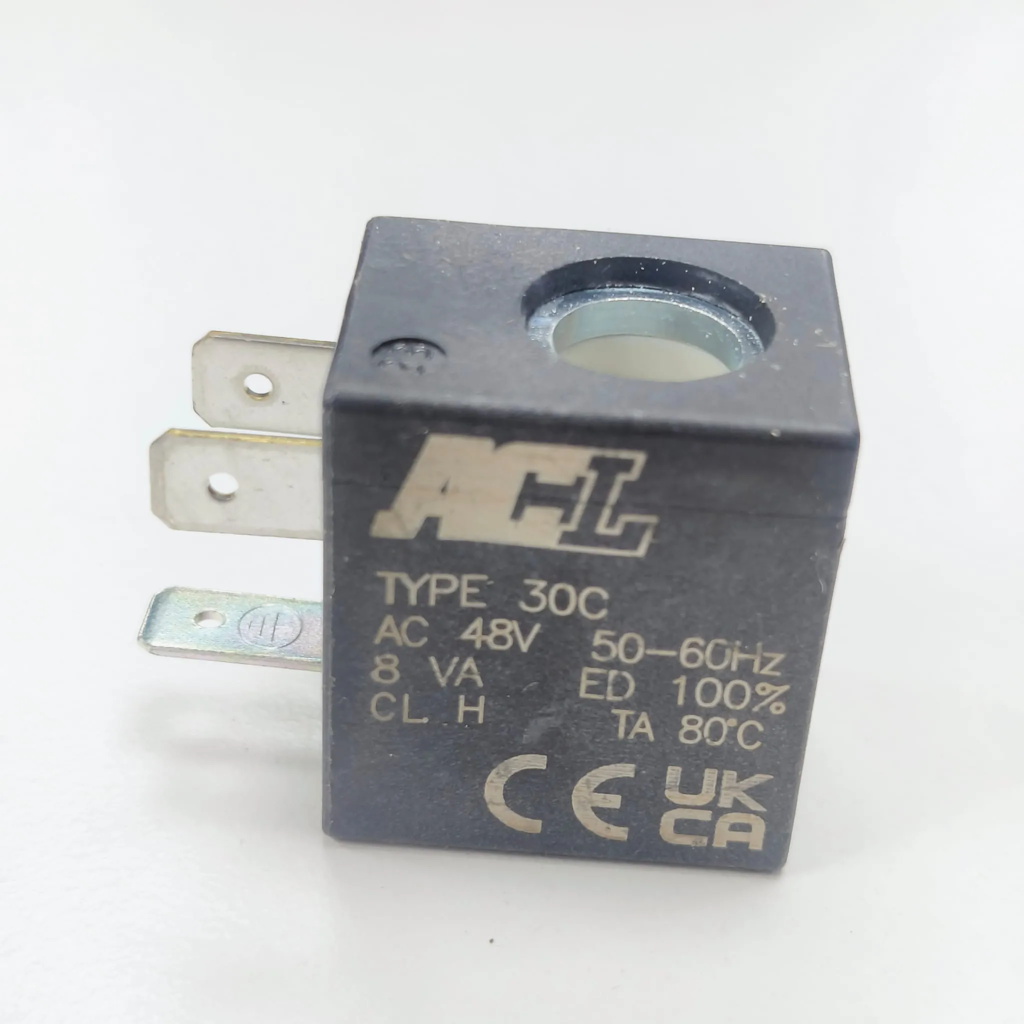 ACL Series 3 Coil with Connector, 48V AC, 50/60Hz for Solenoid Valves, 30C - image 3
